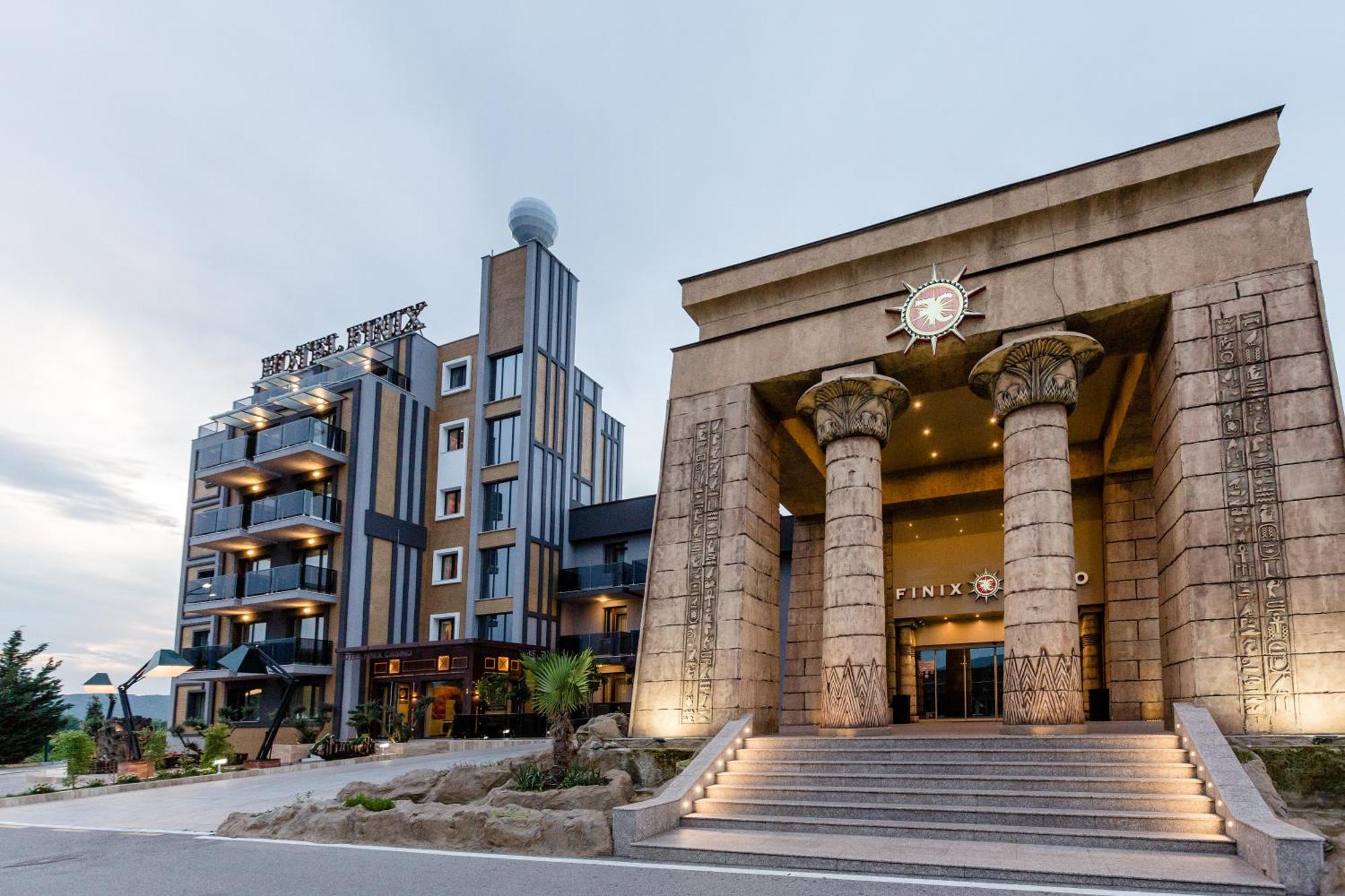 Hotel Finix Casino Kulata Kültér fotó